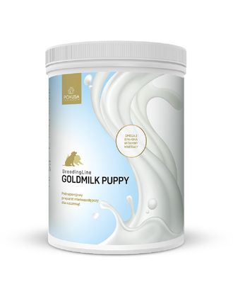 Pokusa BreedingLine GoldMilk Puppy - pełnoporcjowy preparat mlekozastępczy dla szczeniąt, od pierwszego dnia życia, bogaty w DHA - 1kg