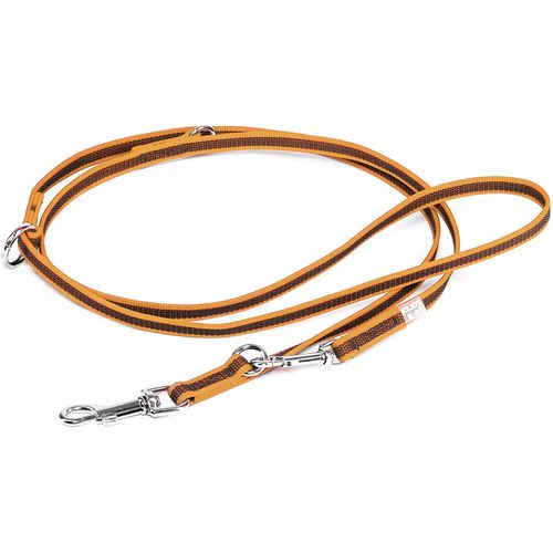 Julius K9 Color & Gray Supergrip Leash 1,4x220cm - przepinana smycz dla psa, antypoślizgowa