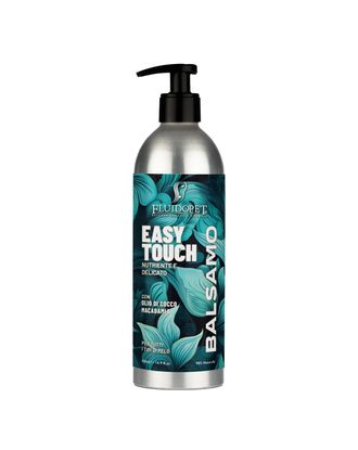 FluidoPet Easy Touch Conditioner - profesjonalna, bardzo wydajna odżywka zmiękczająca sierść, z olejkiem macadamia i kokosowym, dla psów i kotów - 500ml