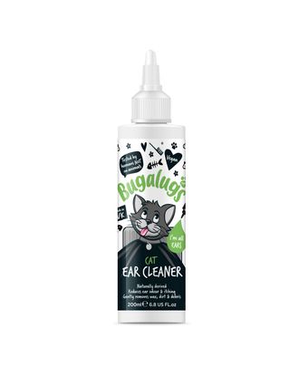 Bugalugs Cat Ear Cleaner 200ml - delikatny płyn do czyszczenia uszu kota