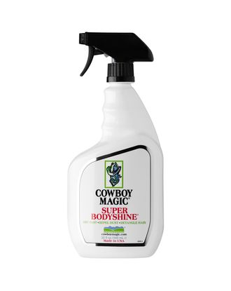Cowboy Magic Super Bodyshine - silnie nabłyszczająca odżywka do sierści psów, koni, odpycha kurz - 946ml