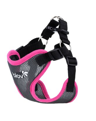 Blovi Air Flow Pink L - lekkie, przewiewne i bezuciskowe szelki dla psa, różowe