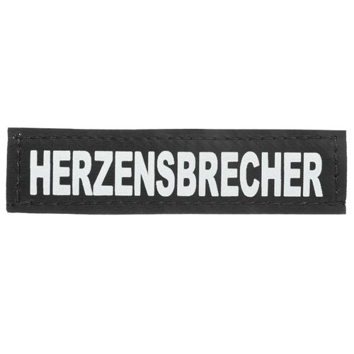 Julius-K9 Herzensbrecher Patch XS - rzepy do szelek Julius K9, 2x8cm