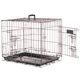 Flamingo Ebo Taupe - metalowa klatka dla psa, S: 43x61x50cm