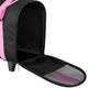 Record Borsa Trolley for Dogs and Cats - sztywny materiałowy transporter na kółkach dla psa i kota, 42x22x35cm