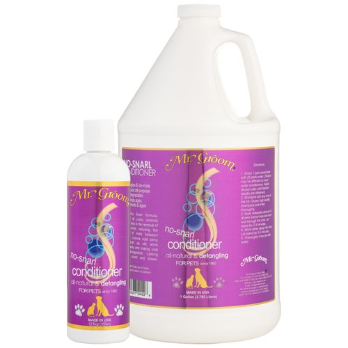 Mr Groom No Snarl Conditioner - odżywka ułatwiająca rozczesywanie, zapobiega plątaniu i zbijaniu się sierści psa i kota, koncentrat 1:25