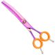P&W ButterFly Curved Chunker Scissors 6,5" - degażówki groomerskie gięte, 19 ząbków typu chunkers