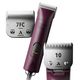 Zestaw promocyjny Andis AGCB Super Brushless + CeramicEdge nr 7FC - cicha, profesjonalna maszynka z 2 ostrzami ceramicznymi - Bordowa