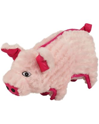 Flamingo Plush Strong Pig 25cm - pluszowa świnka, zabawka dla psa, z piszczałką
