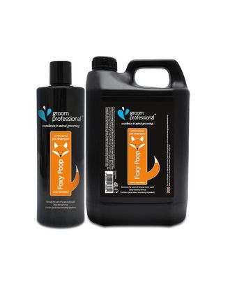 Groom Professional Foxy Poop Shampoo - szampon do usuwania silnych zabrudzeń i odoru z sierści zwierząt, koncentrat 1:10
