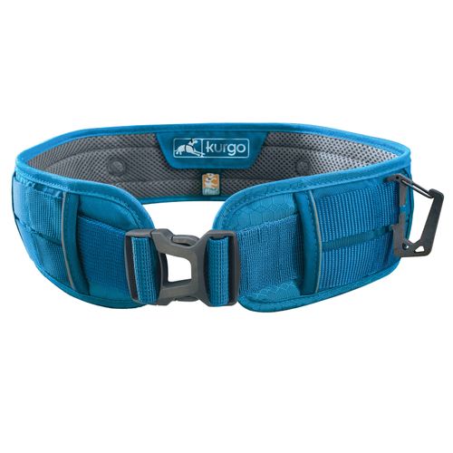 Kurgo RSG Active Belt - pas do biegania z psem, niebieski