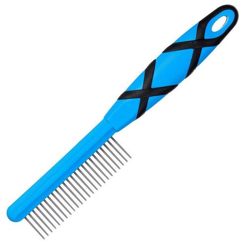 Groom Professional Tooth Comb - grzebień z średnim rozstawem ząbków, plastikowa rękojeść 22cm
