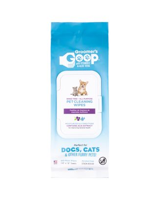Groomer's Goop Pet Cleaning Wipes  100szt. - chusteczki do czyszczenia psa i kota
