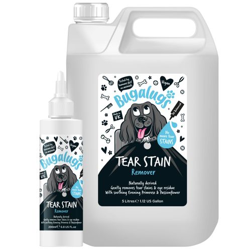 Bugalugs Tear Stain Remover - delikatny płyn do usuwania przebarwień pod oczami psa