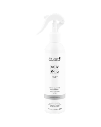 Dr Lucy Rigidy - lotion usuwający zmiękczenie sierści półdługiej, długiej i szorstkiej - 250ml