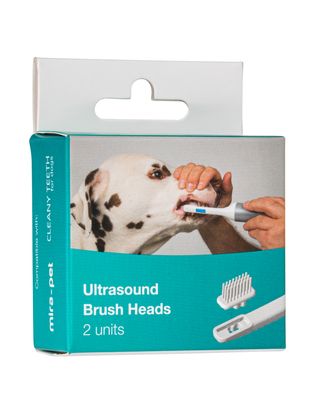 Cleany Teeth Ultrasound Brush Heads 2szt. - jednostronne główki do szczoteczki ultradźwiękowej