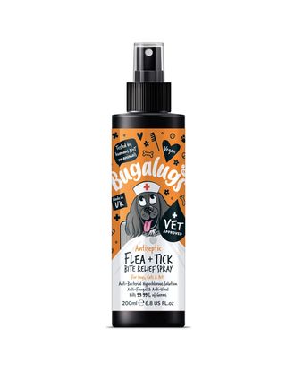 Bugalugs Antiseptic Flea & Tick Bite Relief Spray 200ml - spray na ukąszenia owadów dla psa i kota