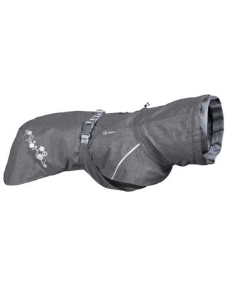 Hurtta Monsoon Coat II Eco Blackberry - kurtka przeciwdeszczowa dla psa, grafitowa
