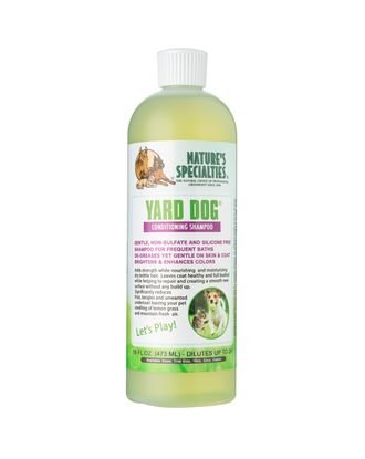 Nature's Specialties Yard Dog Shampoo - delikatny szampon odtłuszczający dla psa i kota, koncentrat 1:24 - 473ml