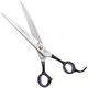 P&W Blacksmith Curved Scissors - najwyższej jakości, profesjonalne nożyczki z szerokimi ostrzami, gięte