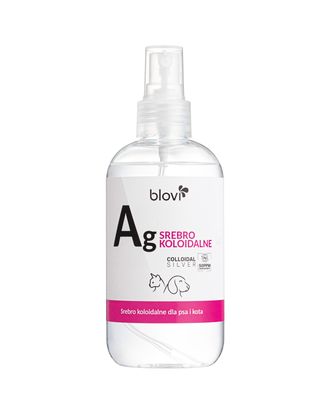 Blovi Colloidal Silver 250ml - koloidalne srebro dla psa i kota