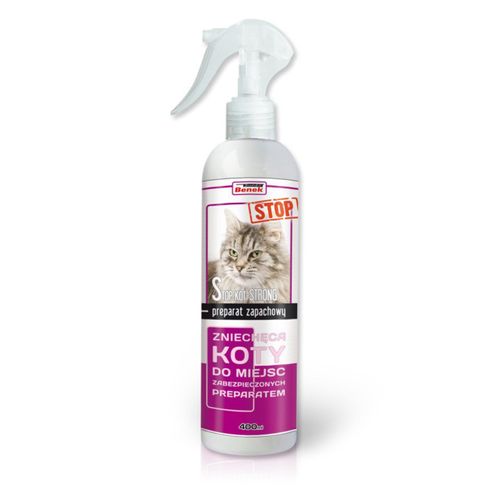 Super Benek Stop Kot Strong Spray 400ml - preparat odstraszający koty w sprayu