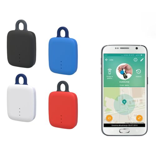 notiOne Go Bluetooth - mini lokalizator  z sygnałem dźwiękowym, dla zwierząt i dzieci, do auta, kluczy, roweru itp.