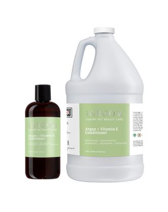 iGroom Argan Vitamin E Conditioner - odżywka nawilżająca i regenerująca dla psa i kota, koncentrat 1:16