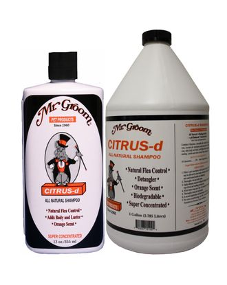 Mr Groom Citrus Shampoo - naturalny szampon przeciw pchłom dla psów, z olejkami eterycznymi, aloesem i olejem kokosowym