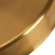 Activ AM-863 Gold - złoty taboret groomerski, metalowe siedzisko, regulacja wysokości