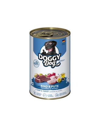 Doogy Dog Beef & Turkey - bezzbożowa mokra karma dla psa, z wołowiną i indykiem