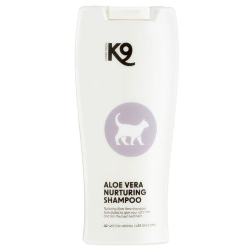 K9 Cat Aloe Vera Shampoo - nawilżający szampon dla kotów, z ekstraktem z aloesu, koncentrat 1:20