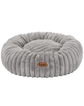 Biglo Cobe Donut Gray - mięciutkie, puszyste i antystresowe legowisko dla psa, szare