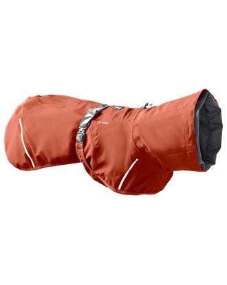 Hurtta Mudventure Coat Eco Cinnamon - kurtka przeciwdeszczowa dla psa