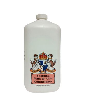 Crown Royale Soothing Oats & Aloe Conditioner - łagodząco-nawilżająca odżywka dla psa, koncentrat 1:20 - 3,8L