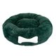Blovi Bed Plush Donut Emerald - mięciutkie, puszyste i antystresowe legowisko dla psa, szmaragdowe