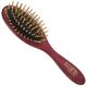 Maxi Pin Wood Brush Small - owalna szczotka z drewnianymi pinami 15mm, mała
