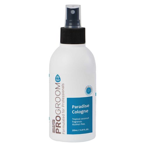ProGroom Paradise Cologe 250ml - perfumowany spray dla psa, odświeża i pielęgnuje, zapach tropikalnego kokosa