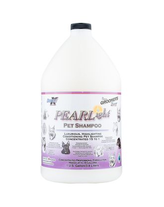 Double K Pearlight - szampon rozświetlający dla psów, kotów, koni, koncentrat 1:15 - 3,8L