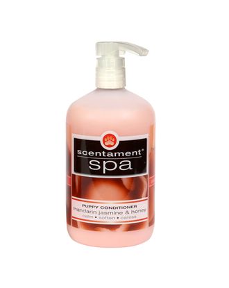 Best Shot Spa Mandarin Jasmine Puppy Conditioner - hipoalergiczna, zmiękczająco-nabłyszczająca odżywka dla szczeniąt i kociąt, o zapachu jaśminu i miodu, koncentrat 1:6 - 473ml