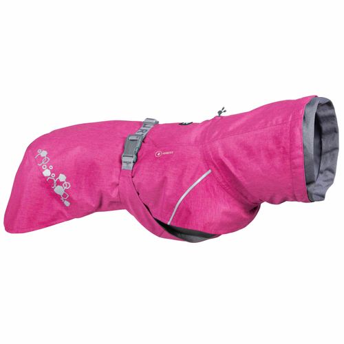 Hurtta Monsoon Coat II Eco Ruby - kurtka przeciwdeszczowa dla psa, różowa