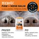 Bugalugs Pre, Post + Probiotic Paw & Nose Balm Stick 40g - probiotyczny balsam do łap i nosa psa, w sztyfcie