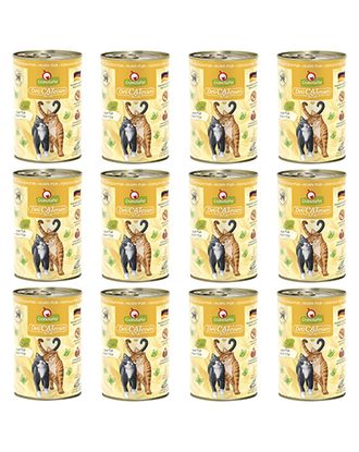 GranataPet DeliCatessen Chicken Pur - bezzbożowa mokra karma dla kota, kurczak - 12x 400g