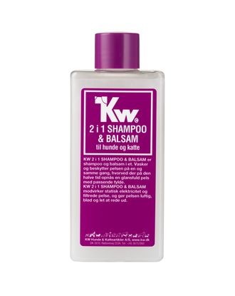 KW 2in1 Shampoo and Balsam - szampon z odżywką dla psa i kota, koncentrat 1:3 - 200ml