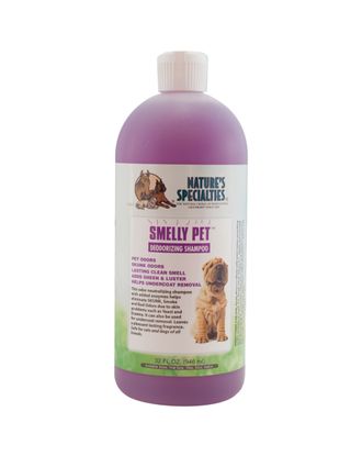 Nature's Specialties Smelly Pet Shampoo - szampon enzymatyczny eliminujący brzydkie zapachy,  dla psa i kota, koncentrat 1:24 - 946ml