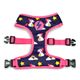 Dashi Unicorn Neo Mesh Harness - bezuciskowe, dwustronne szelki dla psa, z neoprenu, wzór jednorożce