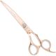 Geib Crystal Gold Curved Scissors - profesjonalne nożyczki groomerskie z japońskiej stali nierdzewnej, gięte