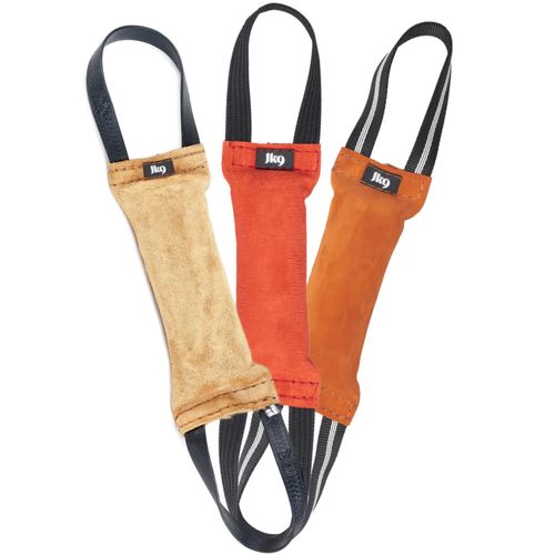 Julius-K9 Leather Tug With Two Hands 25cm - szarpak dla psa ze skóry, dwa uchwyty