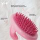 Yuup! PinkMassage Brush - silikonowa szczotka dla psa, do masażu i rozprowadzania kosmetyków, duża