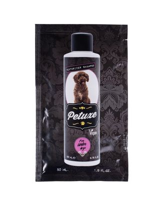 Petuxe Texturizing Shampoo - wegański szampon nawilżający i nadający teksturę dla ras psów z kręconą sierścią, koncentrat 1:4